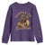 Funny African American Cowgirl Youth Sweatshirt Saddle Up Buttercup Southern Western