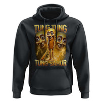 Funny Italian Brainrot Tung Tung Tung Sahur Hoodie Gen Z Meme