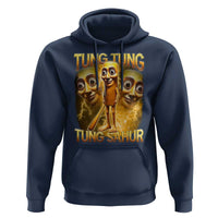 Funny Italian Brainrot Tung Tung Tung Sahur Hoodie Gen Z Meme