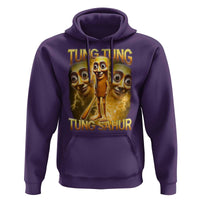 Funny Italian Brainrot Tung Tung Tung Sahur Hoodie Gen Z Meme