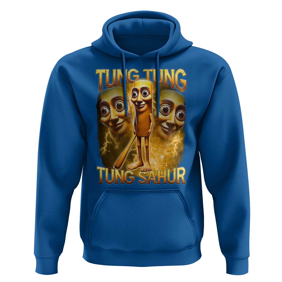 Funny Italian Brainrot Tung Tung Tung Sahur Hoodie Gen Z Meme