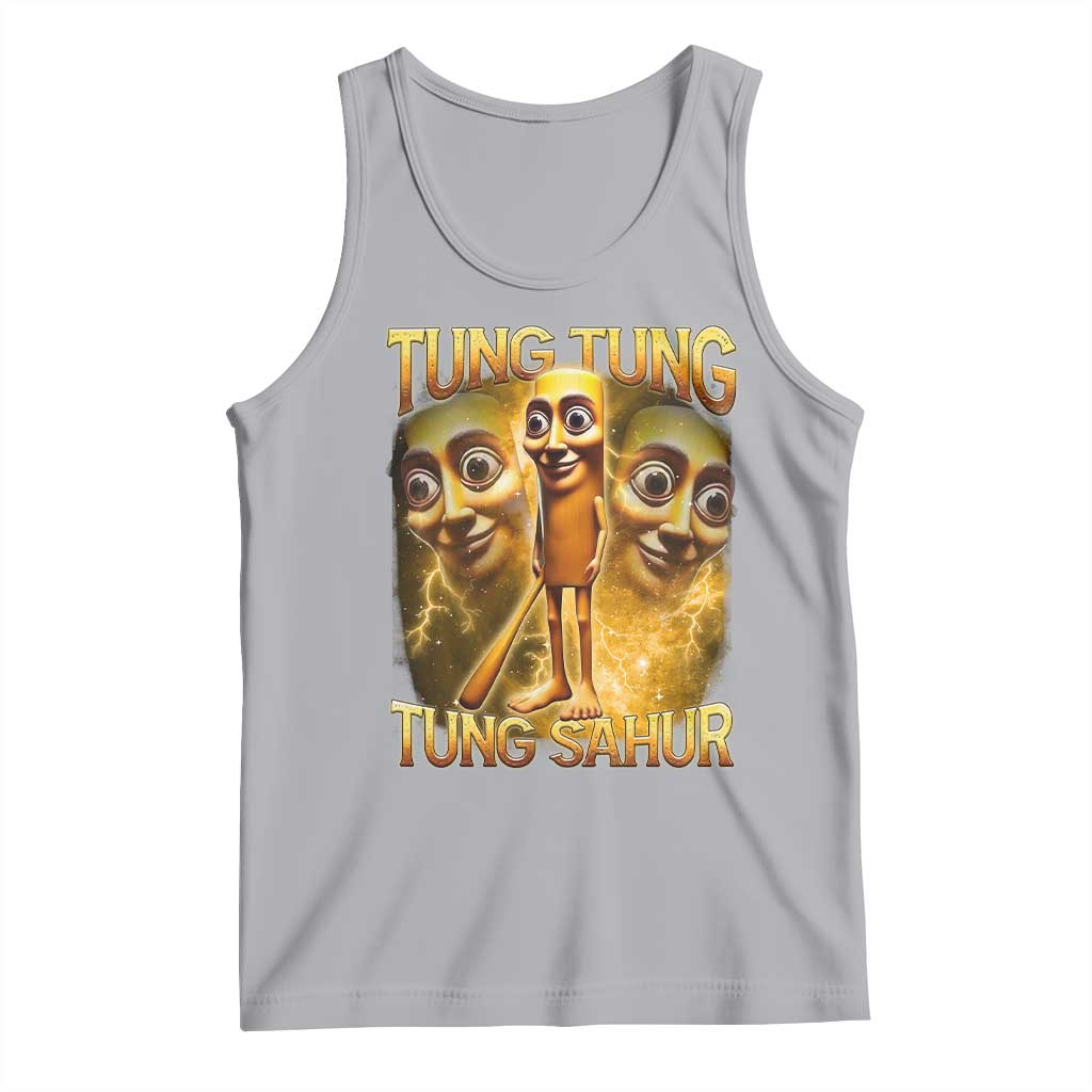 Funny Italian Brainrot Tung Tung Tung Sahur Tank Top Gen Z Meme
