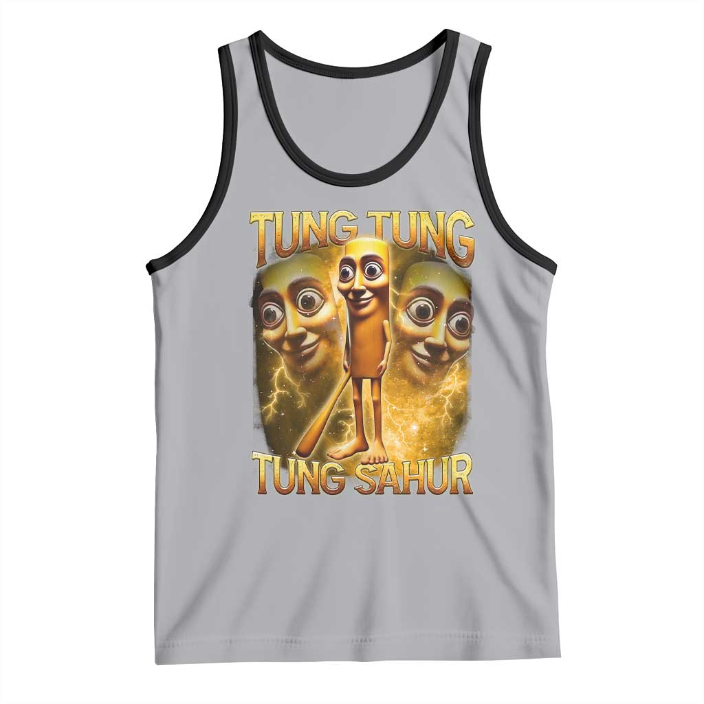 Funny Italian Brainrot Tung Tung Tung Sahur Tank Top Gen Z Meme