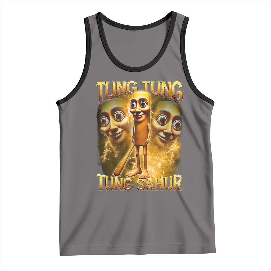 Funny Italian Brainrot Tung Tung Tung Sahur Tank Top Gen Z Meme