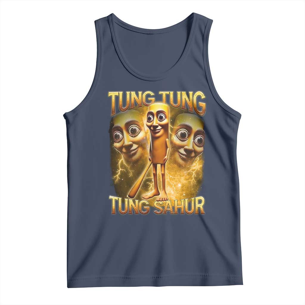 Funny Italian Brainrot Tung Tung Tung Sahur Tank Top Gen Z Meme