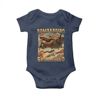 Funny Italian Brainrot Bombardiro Crocodilo Baby Onesie Gen Z Meme