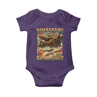 Funny Italian Brainrot Bombardiro Crocodilo Baby Onesie Gen Z Meme
