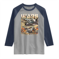 Funny Italian Brainrot Croco Avian Wars Raglan Shirt Bombardino Crocodilo Bombombini Gusini Gen Z Meme