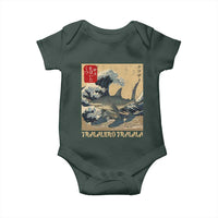 Funny Italian Brainrot Tralalero Tralala Shark Baby Onesie Japanese Art Gen Z Meme