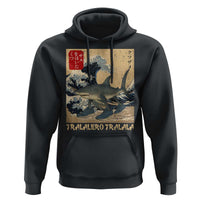 Funny Italian Brainrot Tralalero Tralala Shark Hoodie Japanese Art Gen Z Meme