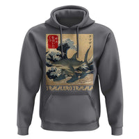 Funny Italian Brainrot Tralalero Tralala Shark Hoodie Japanese Art Gen Z Meme