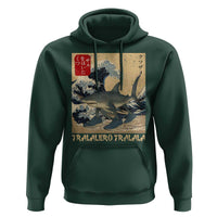 Funny Italian Brainrot Tralalero Tralala Shark Hoodie Japanese Art Gen Z Meme