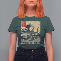Funny Italian Brainrot Tralalero Tralala Shark T Shirt For Women Japanese Art Gen Z Meme