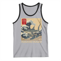 Funny Italian Brainrot Tralalero Tralala Shark Tank Top Japanese Art Gen Z Meme