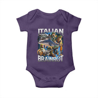 Funny Italian Brainrot Gen Z Meme Baby Onesie