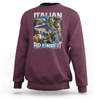 Funny Italian Brainrot Gen Z Meme Sweatshirt