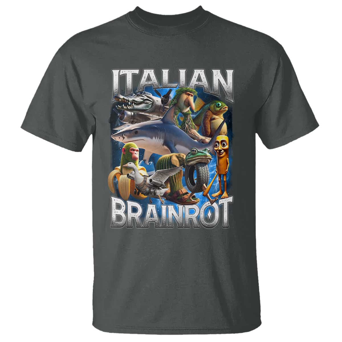 Funny Italian Brainrot Gen Z Meme T Shirt