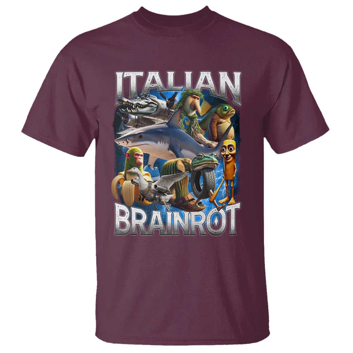 Funny Italian Brainrot Gen Z Meme T Shirt