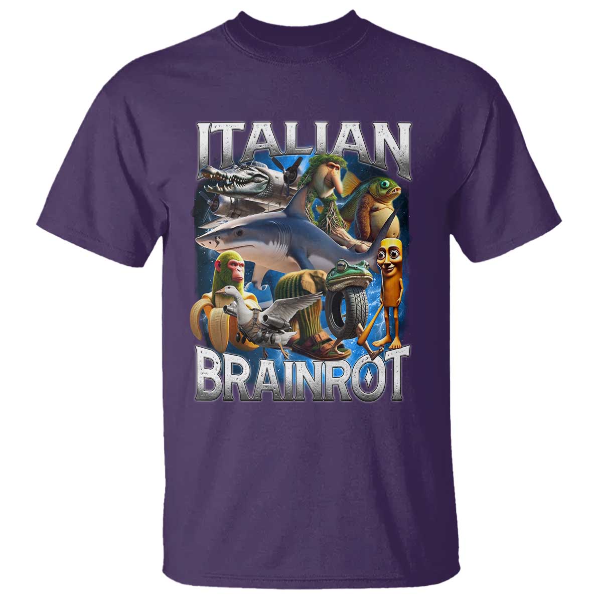 Funny Italian Brainrot Gen Z Meme T Shirt