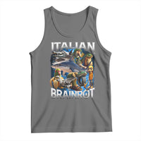 Funny Italian Brainrot Gen Z Meme Tank Top