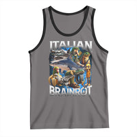 Funny Italian Brainrot Gen Z Meme Tank Top