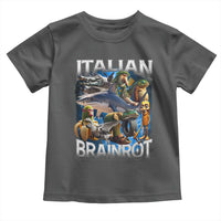 Funny Italian Brainrot Gen Z Meme Toddler T Shirt