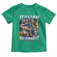 Funny Italian Brainrot Gen Z Meme Toddler T Shirt
