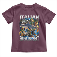 Funny Italian Brainrot Gen Z Meme Toddler T Shirt