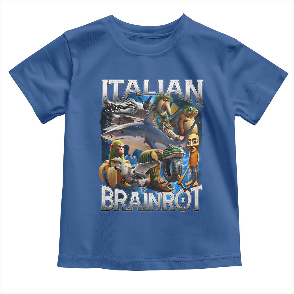 Funny Italian Brainrot Gen Z Meme Toddler T Shirt