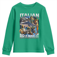 Funny Italian Brainrot Gen Z Meme Youth Sweatshirt