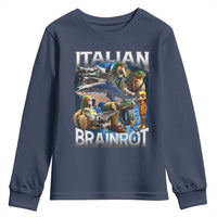 Funny Italian Brainrot Gen Z Meme Youth Sweatshirt
