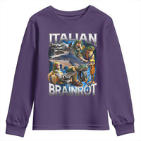 Funny Italian Brainrot Gen Z Meme Youth Sweatshirt