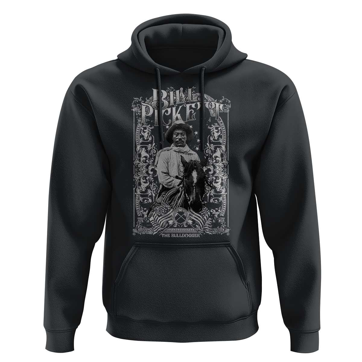 Black Cowboy Bill Pickett Hoodie African American Cowboy History
