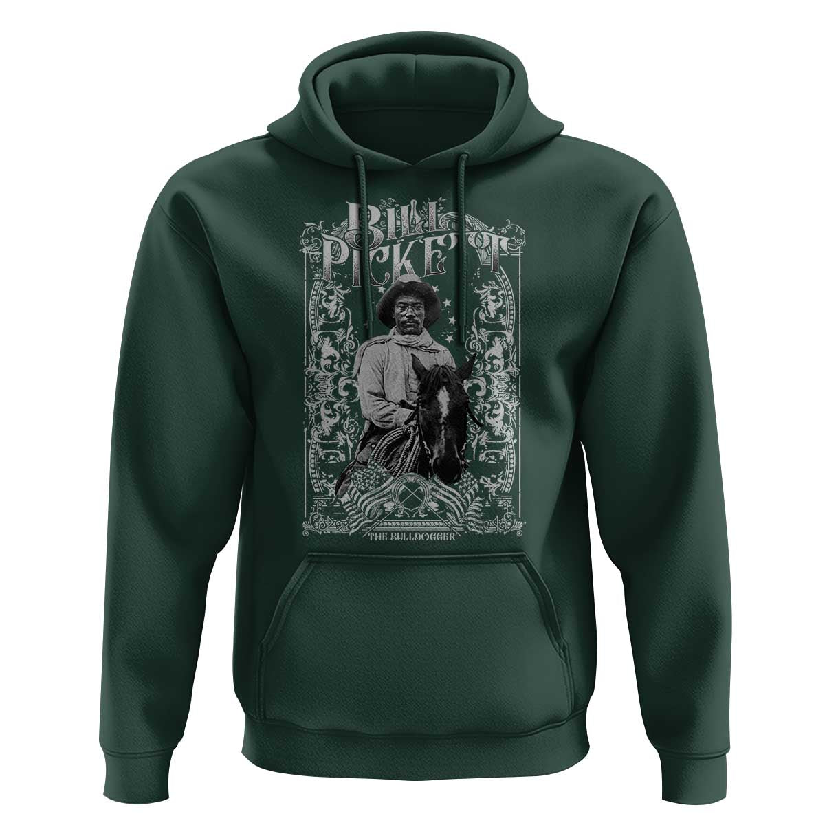 Black Cowboy Bill Pickett Hoodie African American Cowboy History