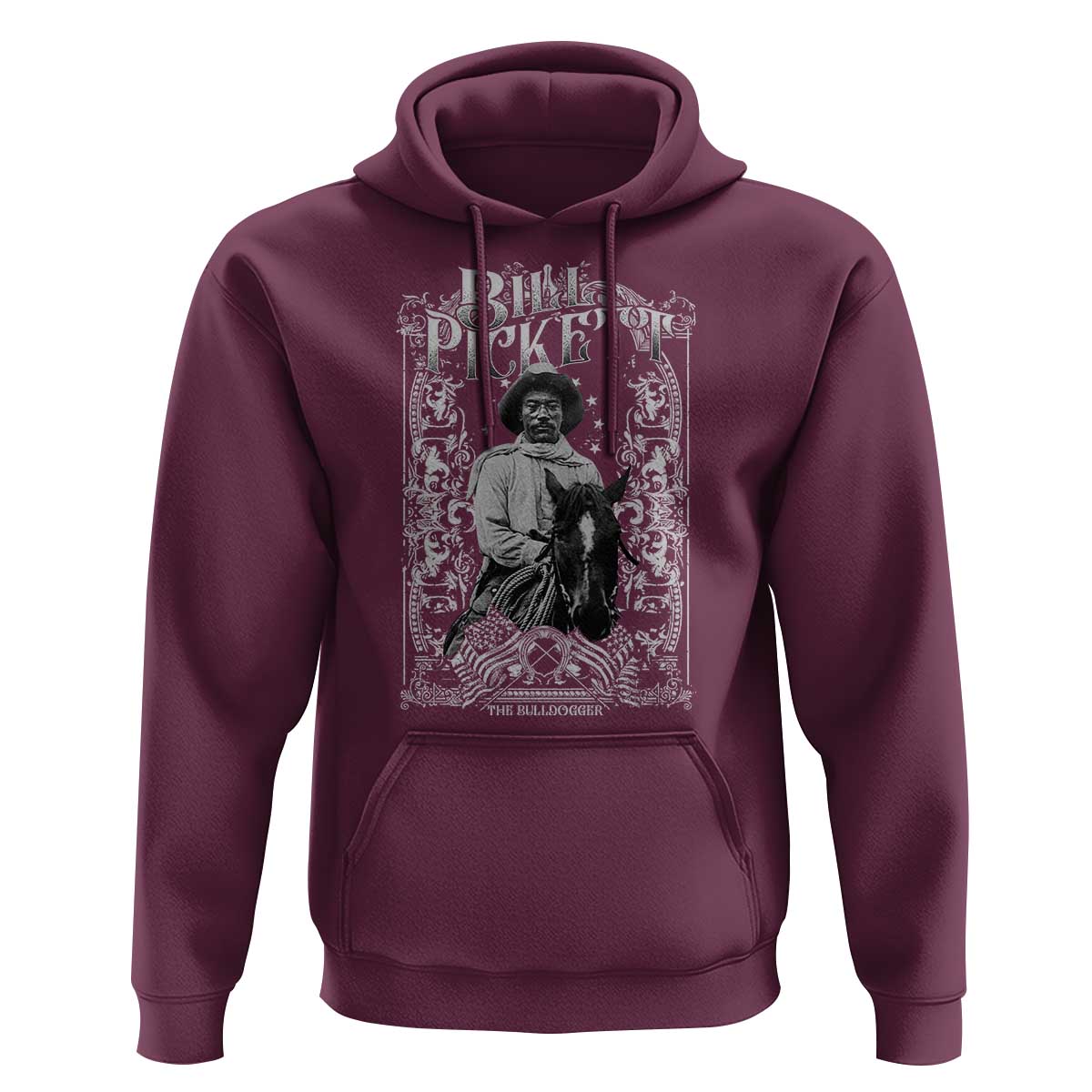 Black Cowboy Bill Pickett Hoodie African American Cowboy History