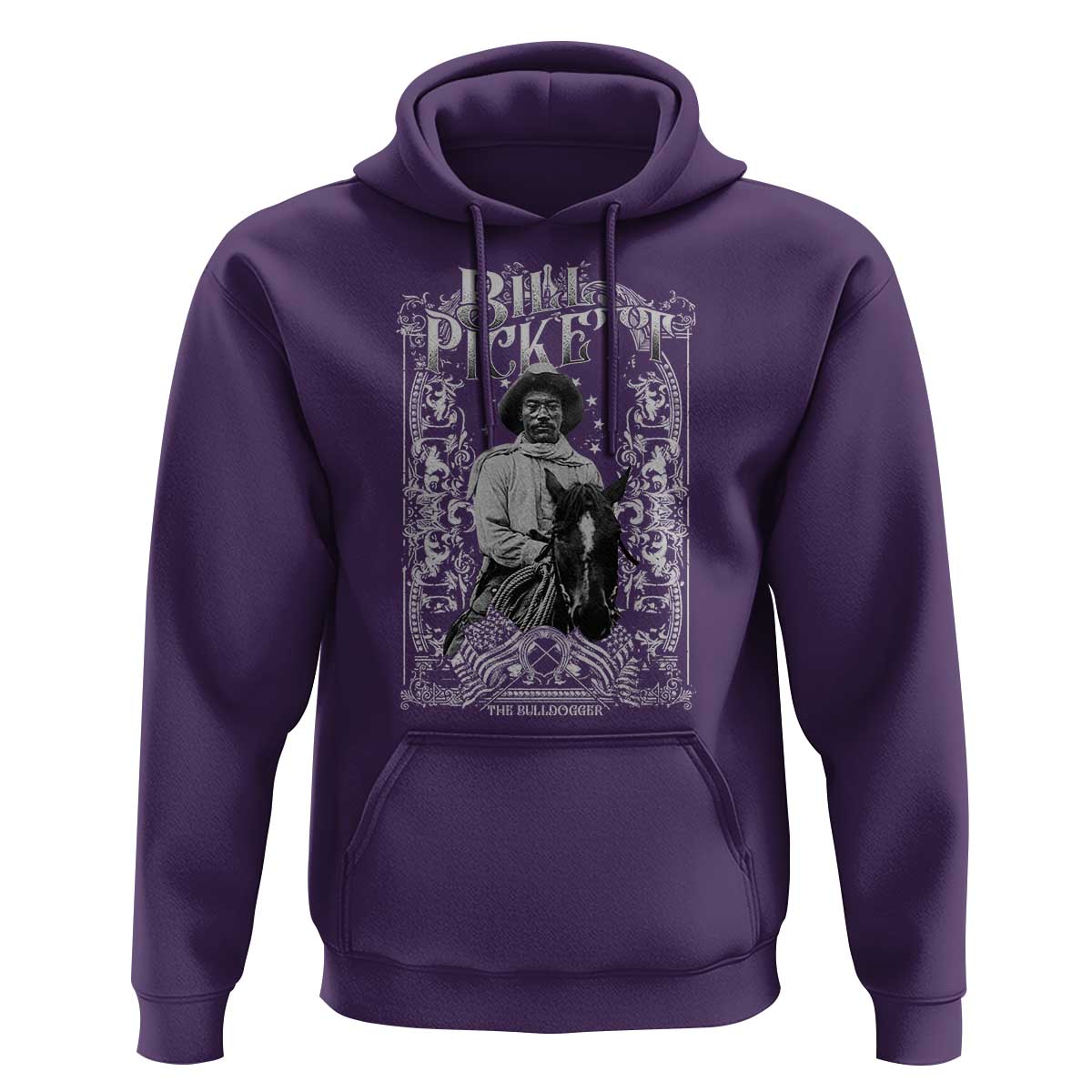 Black Cowboy Bill Pickett Hoodie African American Cowboy History