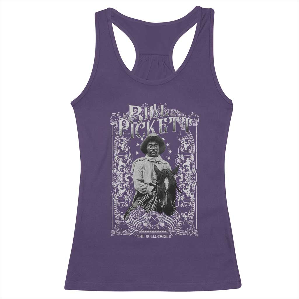 Black Cowboy Bill Pickett Racerback Tank Top African American Cowboy History