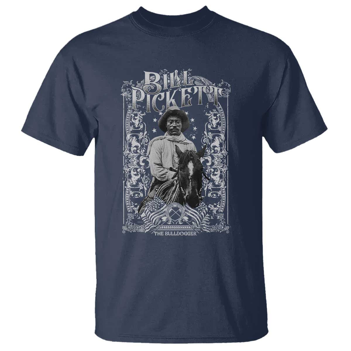 Black Cowboy Bill Pickett T Shirt African American Cowboy History