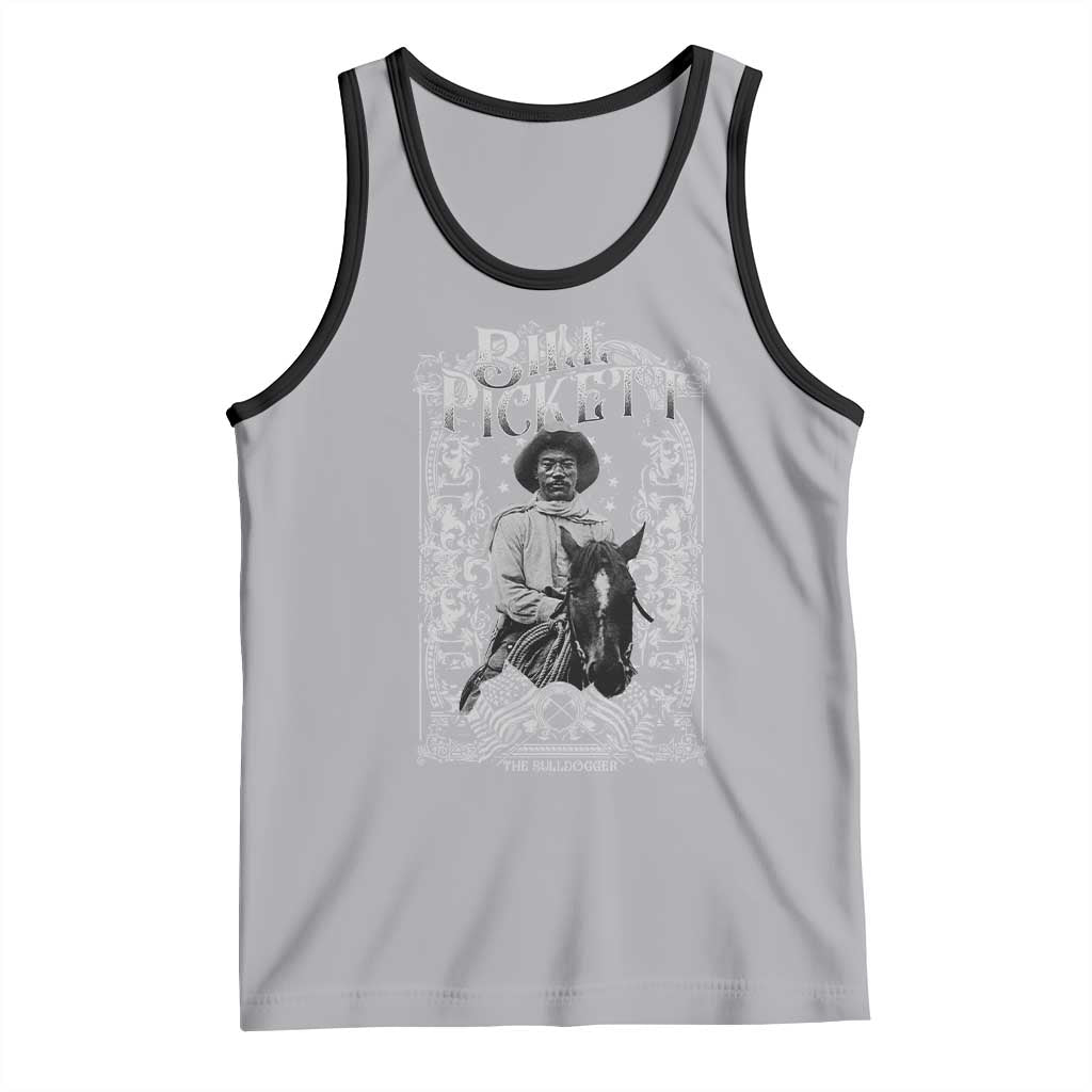 Black Cowboy Bill Pickett Tank Top African American Cowboy History