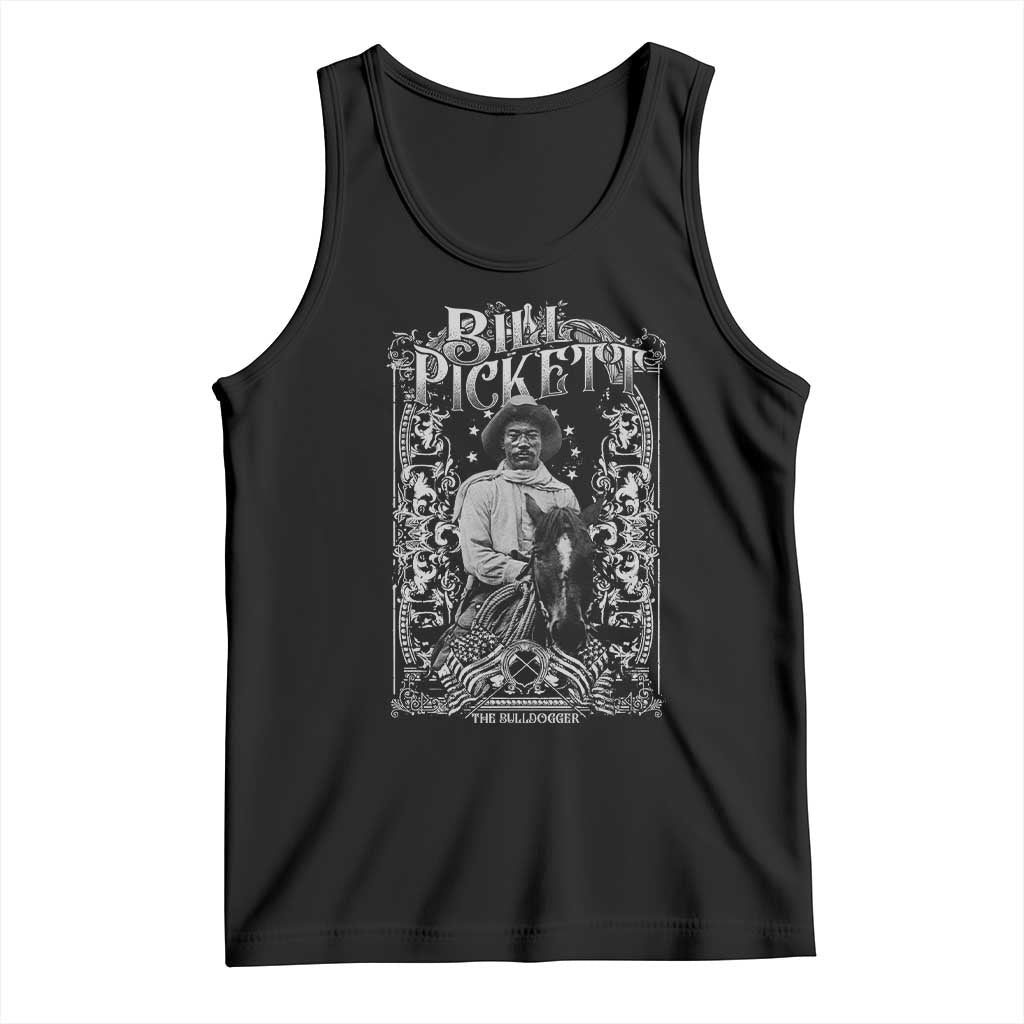 Black Cowboy Bill Pickett Tank Top African American Cowboy History