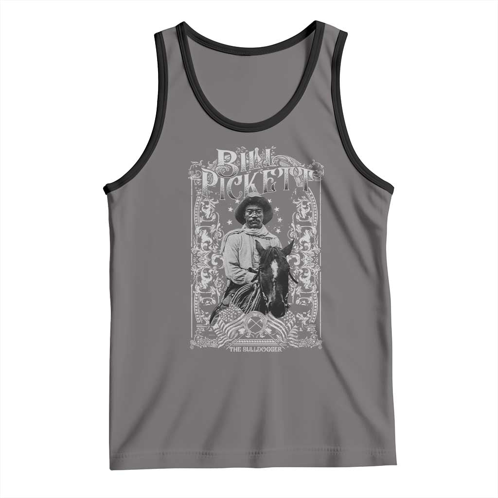 Black Cowboy Bill Pickett Tank Top African American Cowboy History