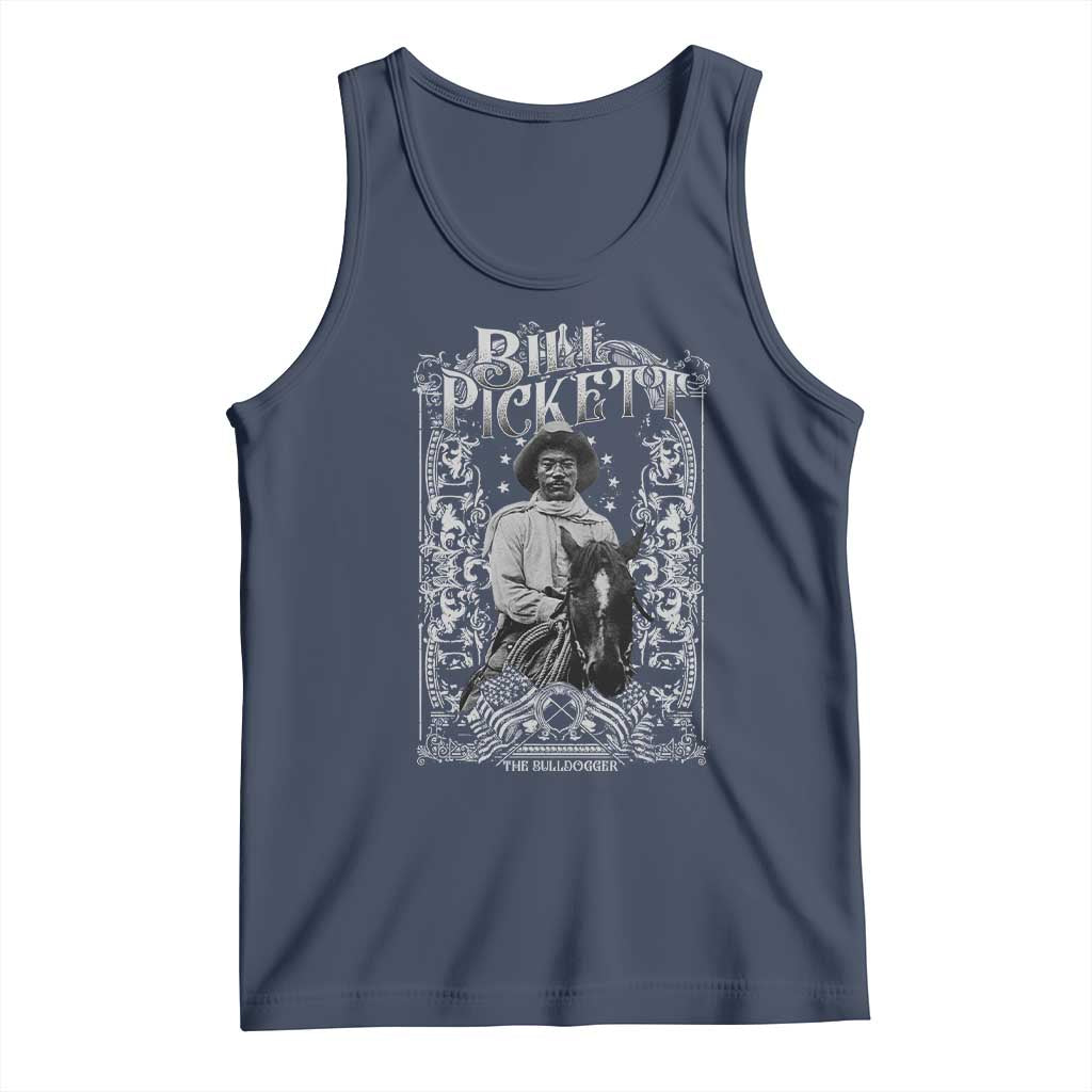 Black Cowboy Bill Pickett Tank Top African American Cowboy History