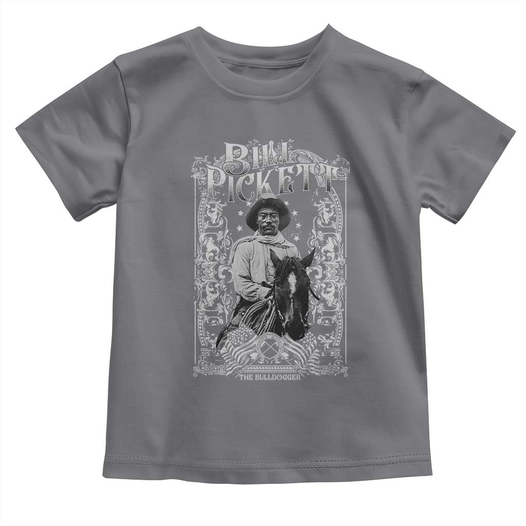 Black Cowboy Bill Pickett Toddler T Shirt African American Cowboy History