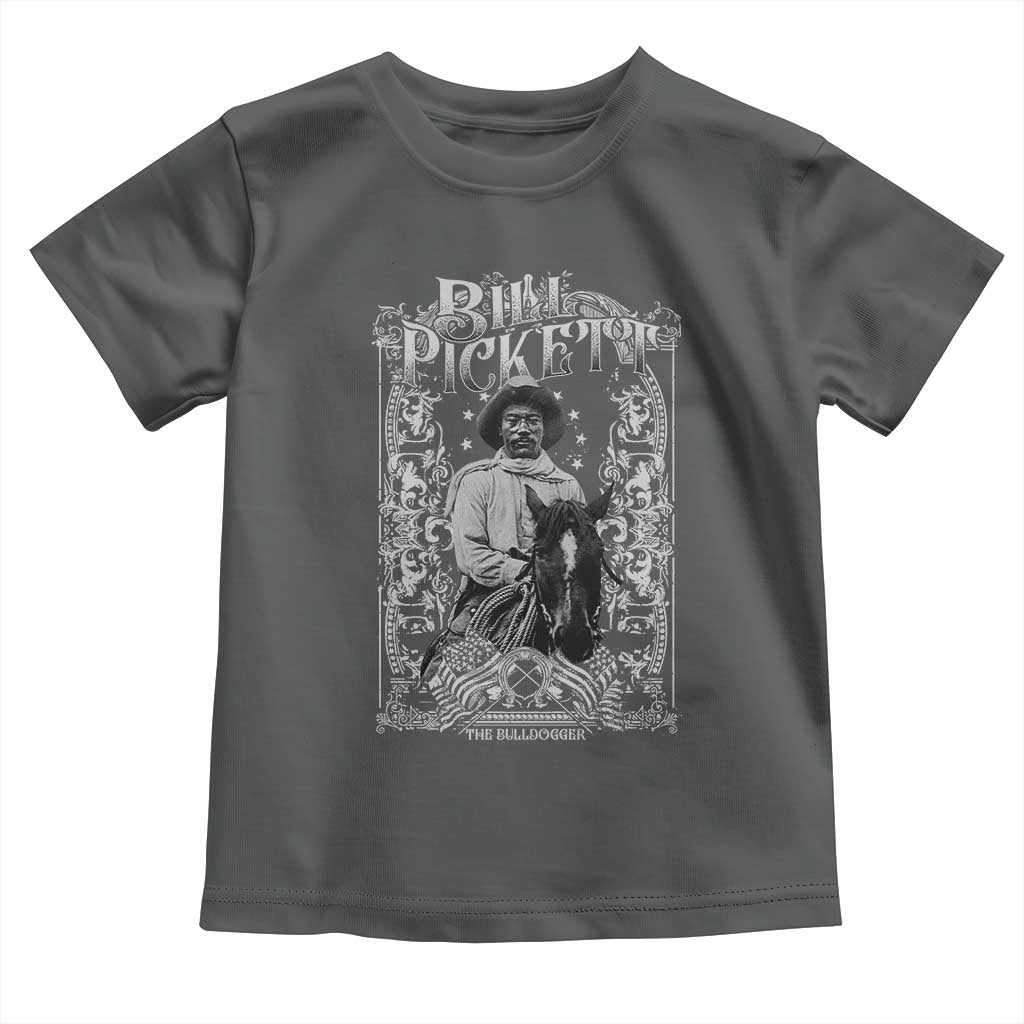 Black Cowboy Bill Pickett Toddler T Shirt African American Cowboy History