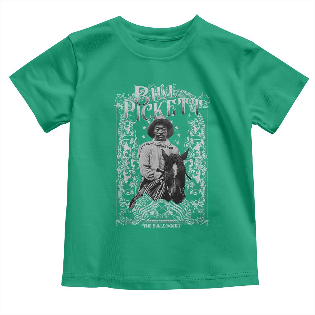 Black Cowboy Bill Pickett Toddler T Shirt African American Cowboy History