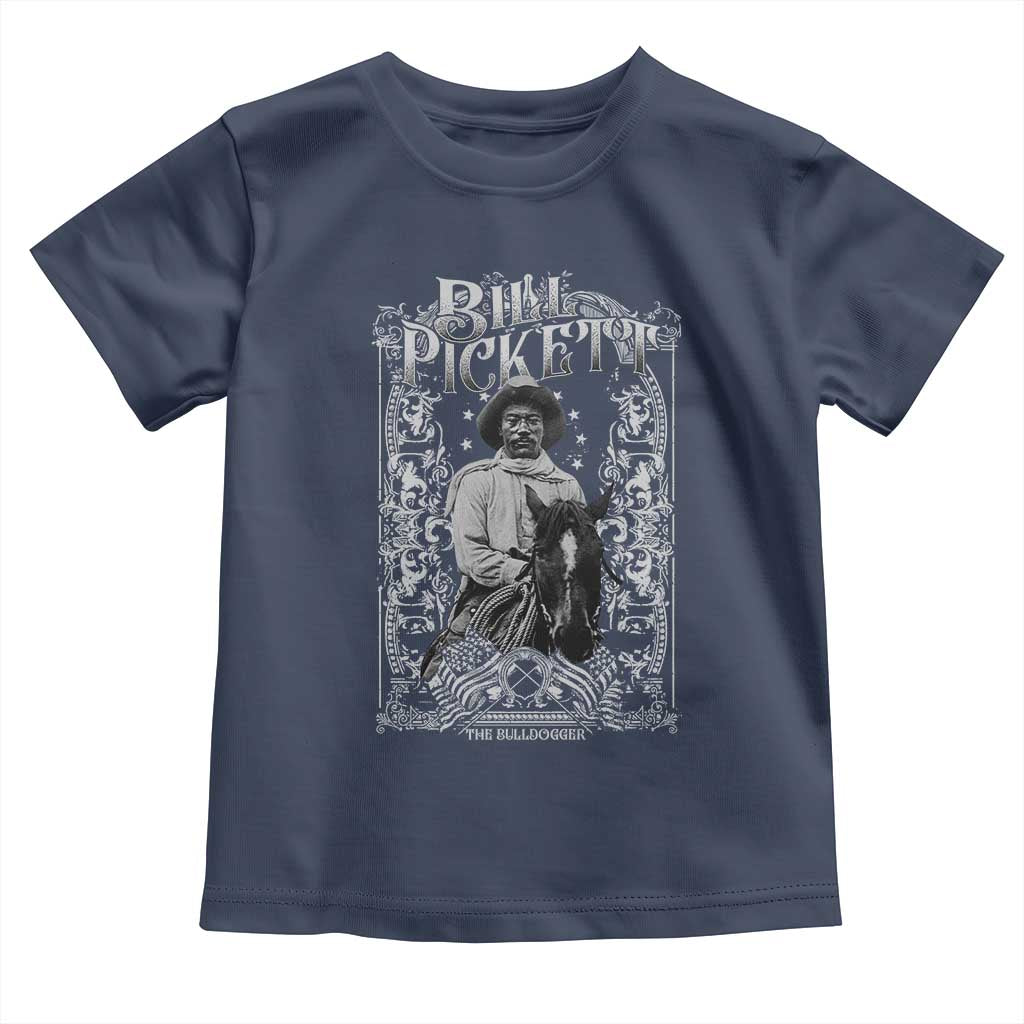 Black Cowboy Bill Pickett Toddler T Shirt African American Cowboy History