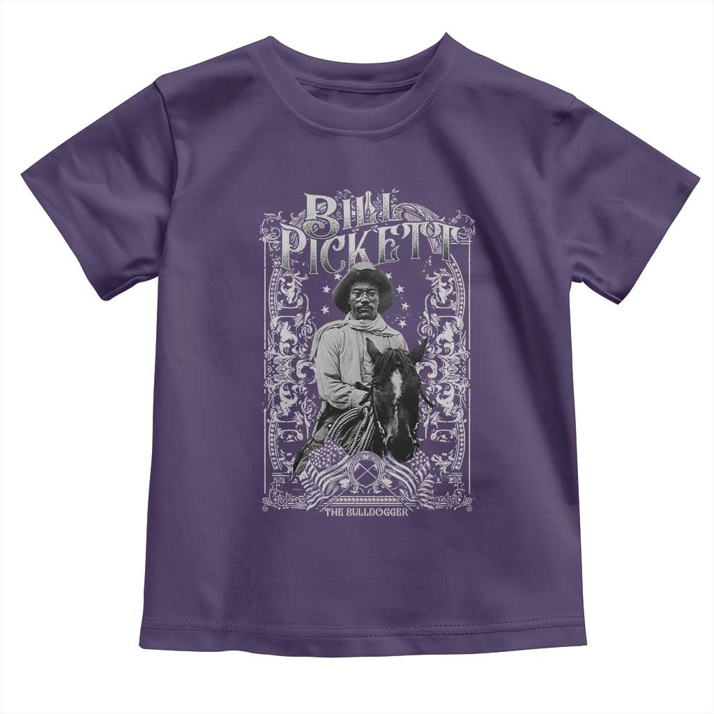 Black Cowboy Bill Pickett Toddler T Shirt African American Cowboy History
