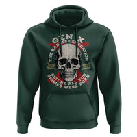 Funny Gen X Hoodie The Badass Generation Before All You Sissies Were Vintage Skull
