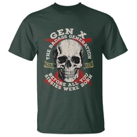Funny Gen X T Shirt The Badass Generation Before All You Sissies Were Vintage Skull