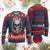 Funny Gen X Knitted Sweatshirt The Badass Generation Before All You Sissies Were Vintage Skull - Wonder Print Shop